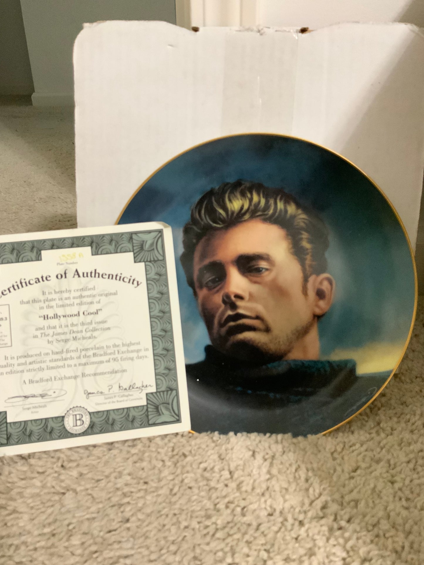 James Dean Collector’s Plate