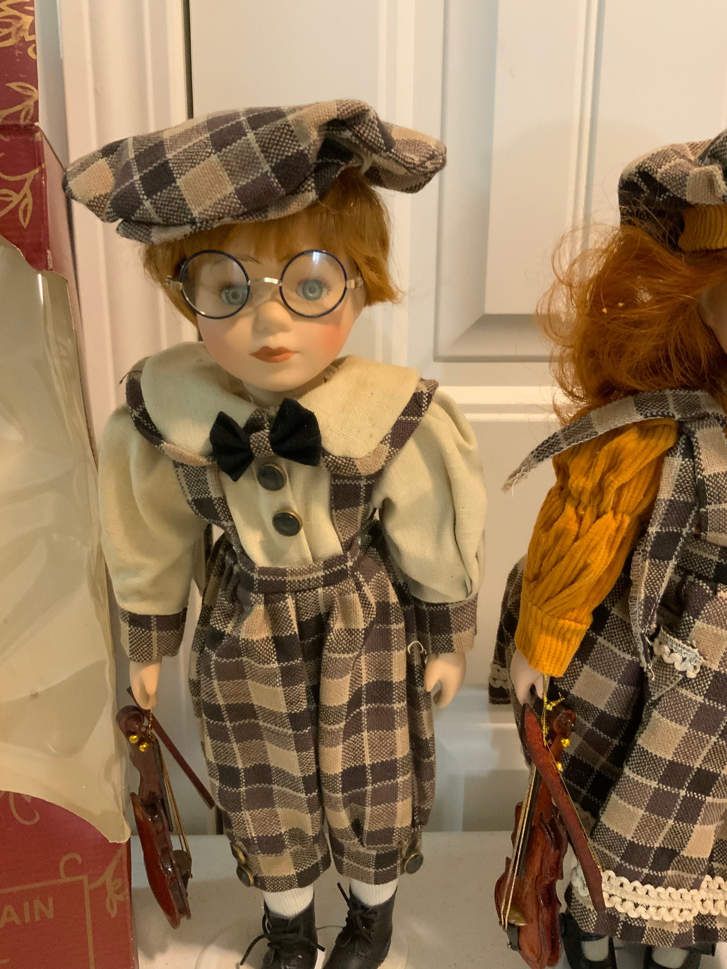 Porcelain Dolls set of 2