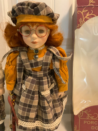 Porcelain Dolls set of 2